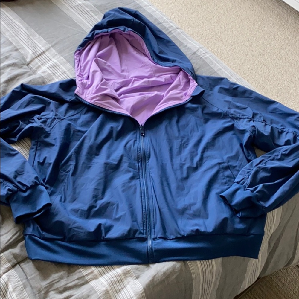 Fabletics Reversible hooded jacket. Size 3X